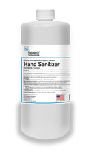 Load image into Gallery viewer, Hand Sanitizer Alcohol Antiseptic - Quart (case of 12) *Non-Sterile Solution